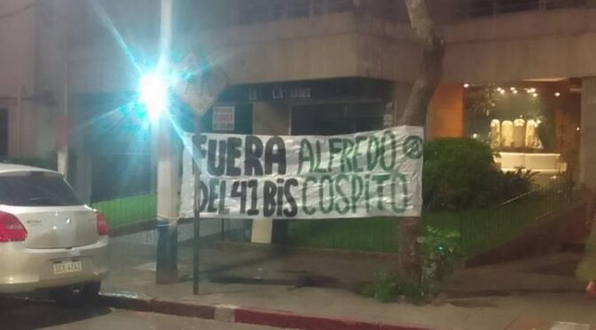 EN/ES Montevideo, Uruguay: Intervention and Flyering at the Italian embassy